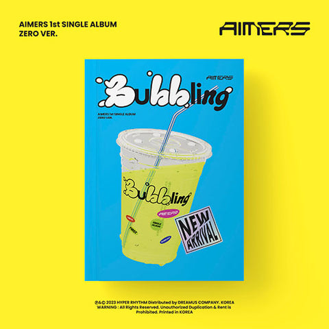 AIMERS - 1st Single [Bubbling] [ZERO Ver.]