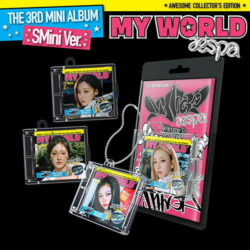 aespa - 3rd mini album [MY WORLD] [SMini Ver.] [SET]