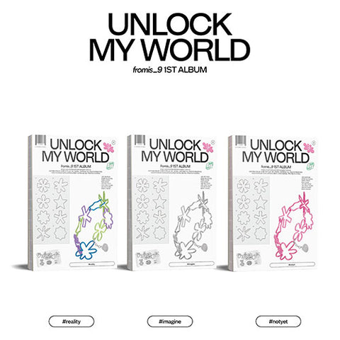 Fromis_9 - 1st Album [Unlock My World] [SET]