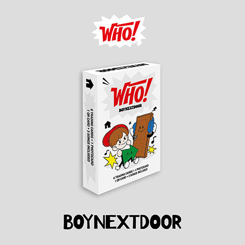 BOYNEXTDOOR - 1ST SINGLE ALBUM [WHO!] [Weverse Albums ver.]