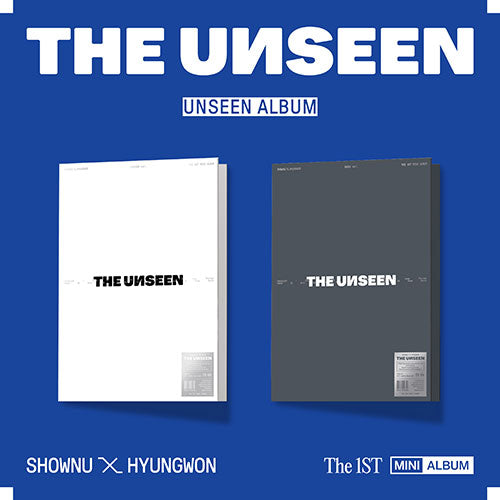 [SET] Shownu X Hyungwon - 1st Mini Album [THE UNSEEN] Limited Edition
