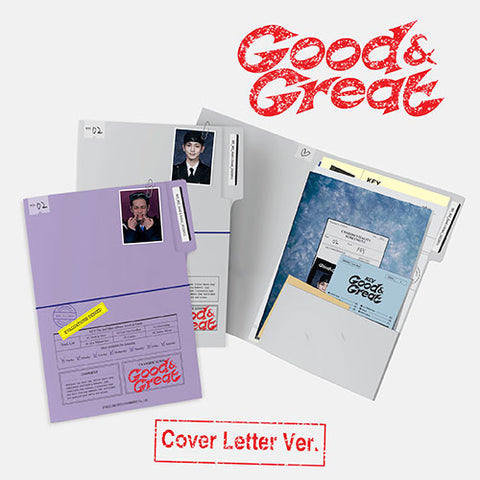 [SET] [SHINee] KEY - 2nd Mini Album [Good & Great] [Cover Letter Ver.]