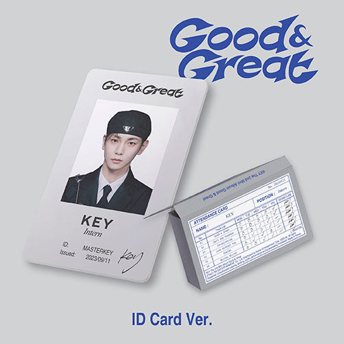 [SHINee] KEY - 2nd Mini Album [Good & Great] [ID Card Ver.]