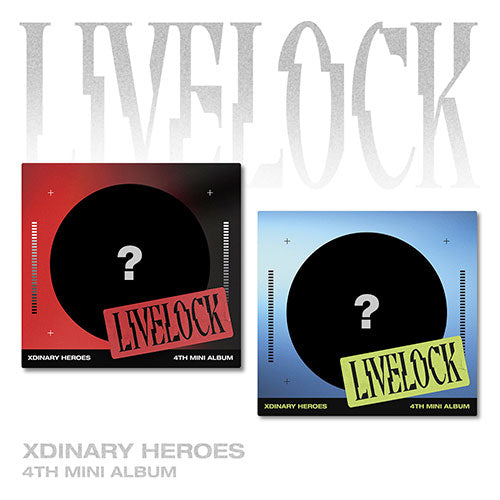 [SET] Xdinary-Heroes - 4th Mini Album [Livelock] [Digipack ver.]