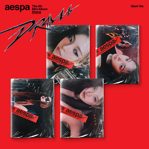 [SET] aespa - 4th mini album [Drama] [Giant Ver.]