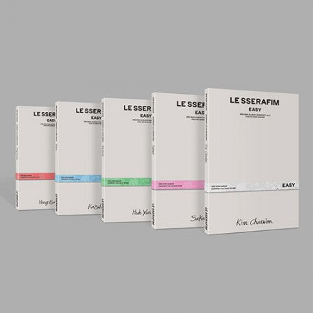 [SET] LE SSERAFIM) - 3rd Mini Album [EASY] [COMPACT ver.]