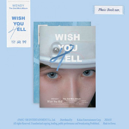 WENDY - 2nd mini album [Wish You Hell] [Photo Book Ver.]