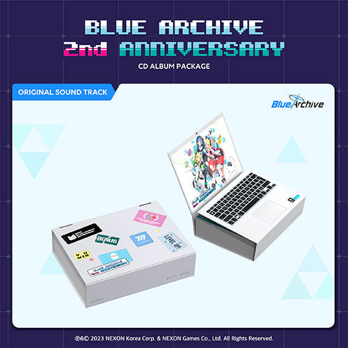 BLUE ARCHIVE - 2nd ANNIVERSARY OST [CD ALBUM PACKAGE]