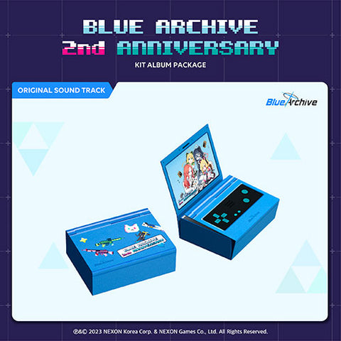 BLUE ARCHIVE - 2nd ANNIVERSARY OST [KIT ALBUM PACKAGE]
