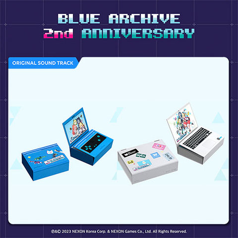 BLUE ARCHIVE - 2nd ANNIVERSARY OST [KIT+CD ALBUM PACKAGE]