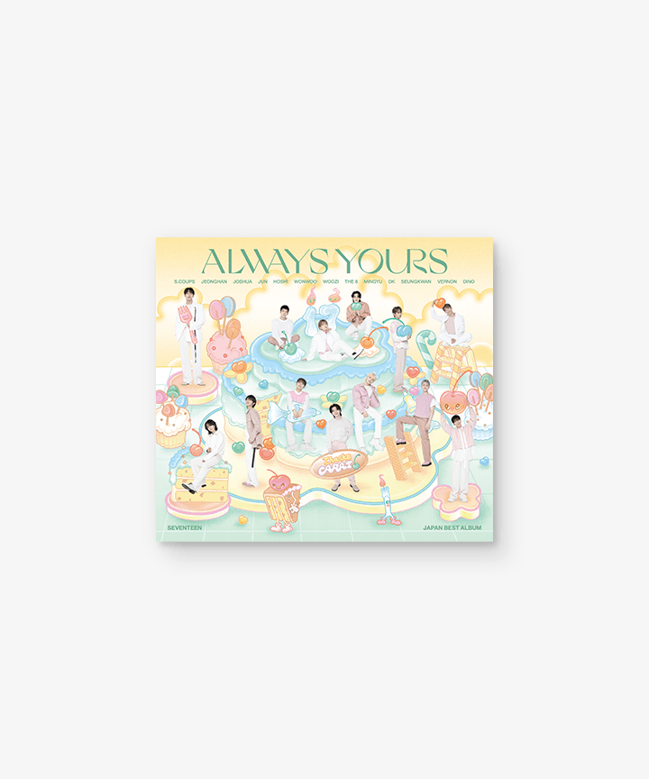 [Limited Edition C] SEVENTEEN - JAPAN BEST ALBUM「ALWAYS YOURS」