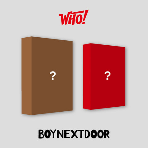BOYNEXTDOOR - 1ST SINGLE ALBUM [WHO!]