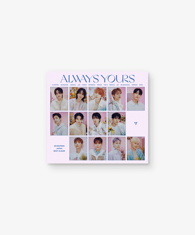 [Limited Edition A] SEVENTEEN - JAPAN BEST ALBUM「ALWAYS YOURS」