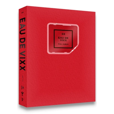 [KiT] VIXX - 3rd Full Album [EAU DE VIXX] [RED ver]