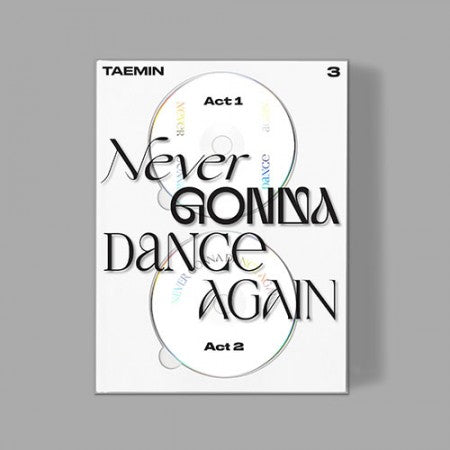 [Re- release] TAEMIN - 3rd Full Album [Never Gonna Dance Again] [Extended Ver.]