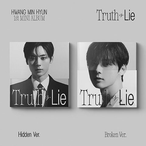 [NU'EST] HWANG MIN HYUN - 1ST MINI ALBUM [TRUTH OR LIE]