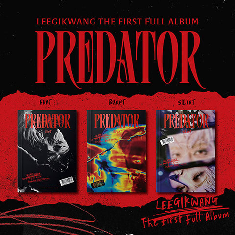 LEE GIKWANG - 1st Studio Album [Predator]