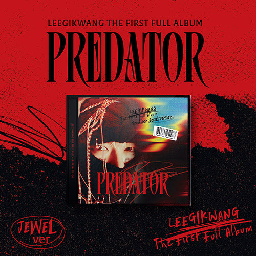 LEE GIKWANG - 1st Studio Album [Predator] [JEWEL ver.]
