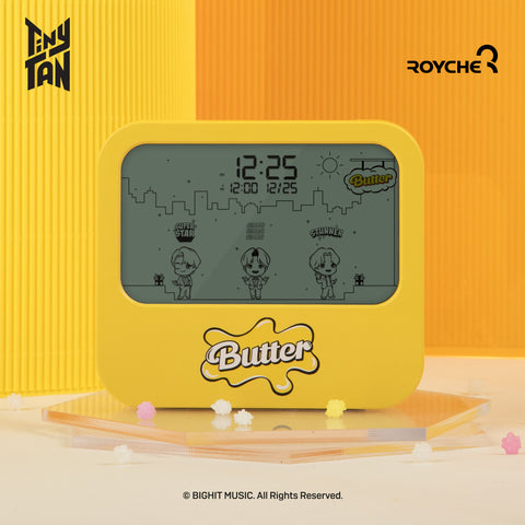 [BTS] TinyTan - Butter Desktop Alarm Clock Animation LED Mood Light