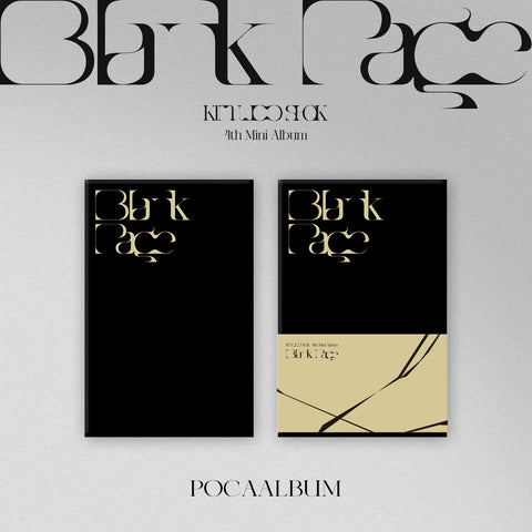 KIM WOO SEOK - 4th Mini Album [Blank Page]