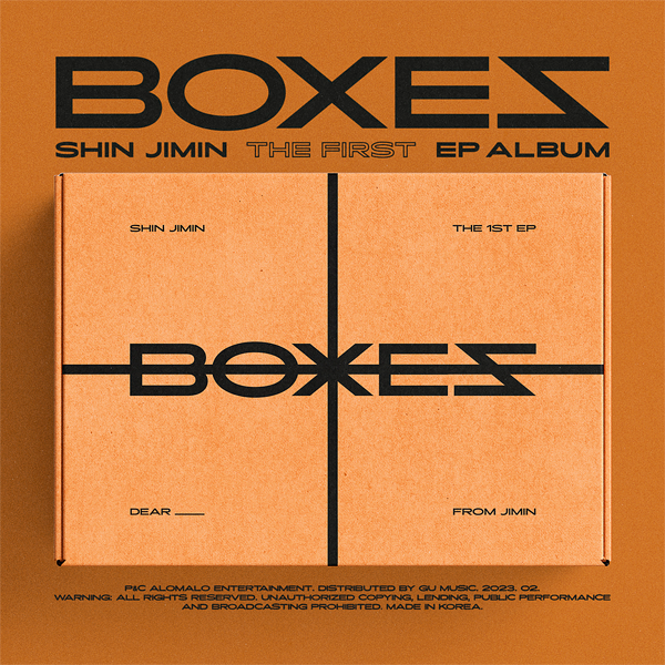 [AOA] SHIN JIMIN - 1st EP [BOXES]