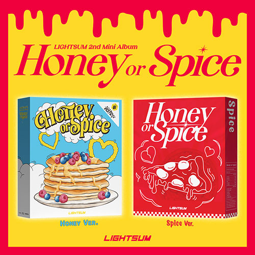 [SET] LIGHTSUM - 2nd mini album [Honey or Spice]