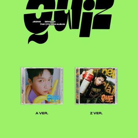 [SET] JEONG SEWOON - 6th mini album [Quiz] [Jewel ver.]