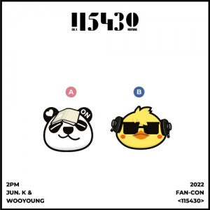 2PM - JUN.K & WOOYOUNG 2022 FAN-CON [115430] OFFICIAL GOODS [SMART TOK]