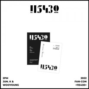 2PM - JUN.K & WOOYOUNG 2022 FAN-CON [115430] OFFICIAL GOODS [RANDOM PHOTO]