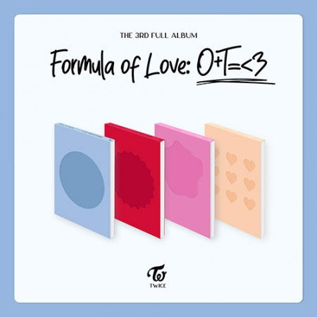 TWICE - 3rd Full Album [Formula of Love: O+T=<3]