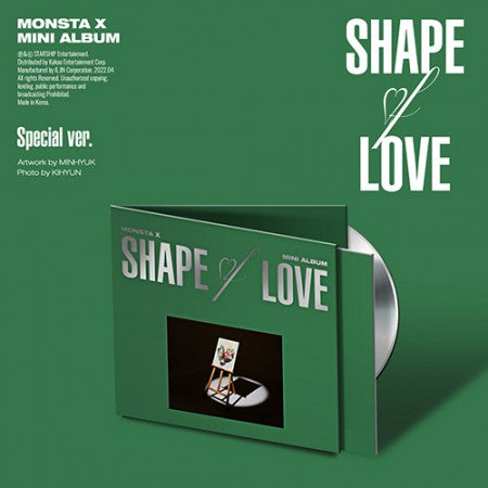 [PRE-ORDER] MONSTA X - SHAPE of LOVE [Special Ver.]