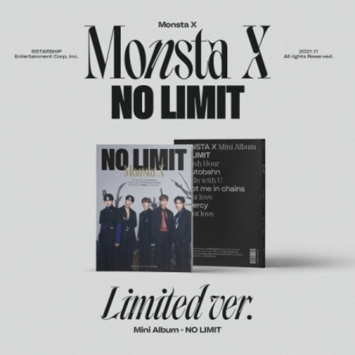 [Limited Ver.] MONSTA X - 10TH MINI ALBUM  [NO LIMIT]